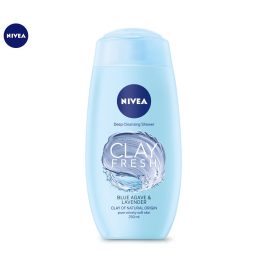 nivea tusfürdő 500 ml clay fresh blueaga