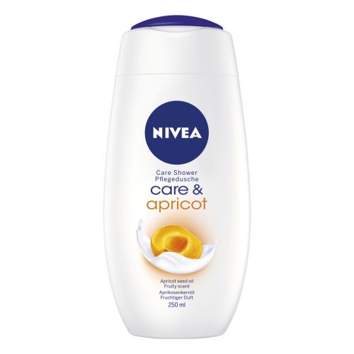 nivea tusfürdő 250 ml care&apricot